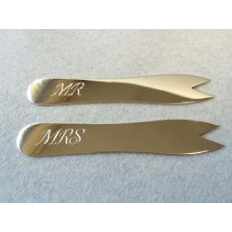 Sterling Silver Chip Fork