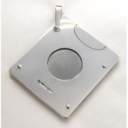 Silver Square Cigar Cutter