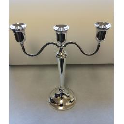 Sterling Silver 3 light Candelabras