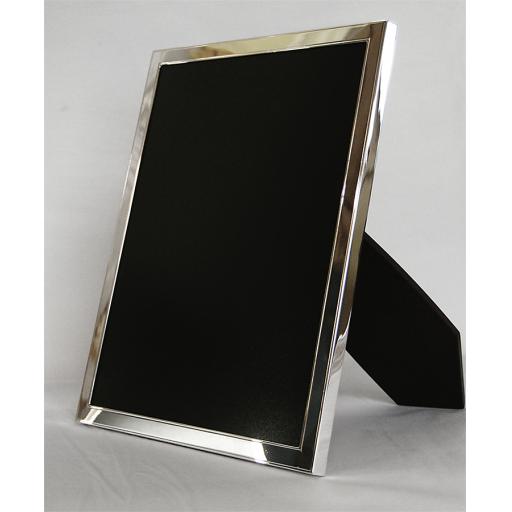 Sterling Silver Photo Frames with Outline Engine Turned Pattern