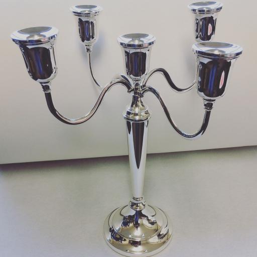 Sterling Silver 5 light Candelabra