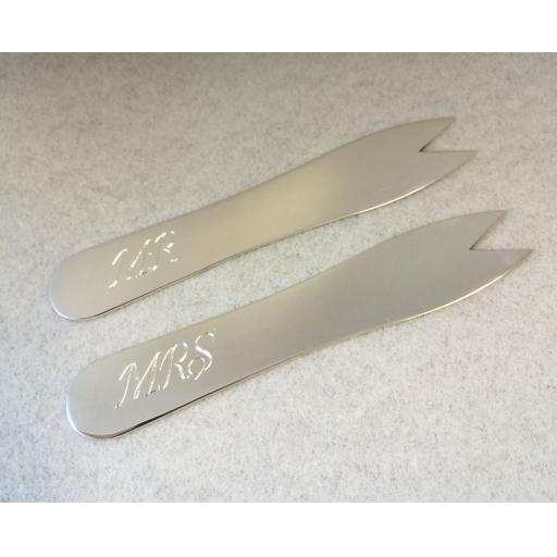 Sterling Silver Chip Fork