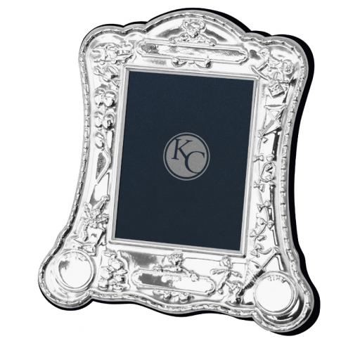 Silver Christening Frame